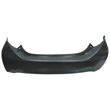 Bumper Cover Rear Primed for Toyota Prius C 2012-2016