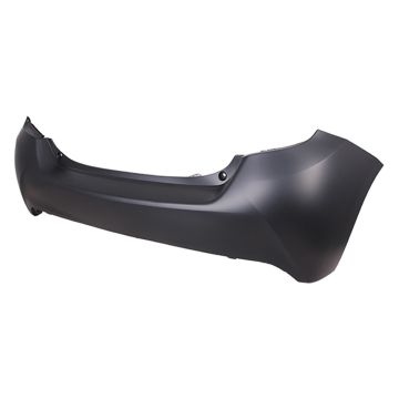 Bumper Cover Rear Primed for Toyota Yaris Hatchback 2015-2017