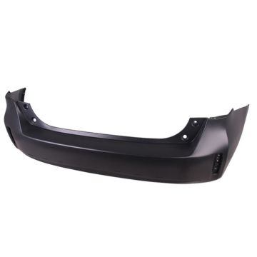 Bumper Cover Rear w/Lower Molding Primed CAPA for Toyota Prius V 2015-2018