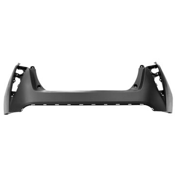 Bumper Cover Rear w/o Park Assist Primed CAPA for Toyota Prius 2016-2018