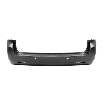 Bumper Cover Rear w/Park Distance Sensors Primed CAPA for Toyota Sienna L Limited Limited Premium LE XLE Premium XLE 2018-2020