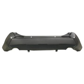 Bumper Cover Rear w/Parking Sensors Textured for Toyota RAV4 LE Hybrid LE Hybrid XLE XLE Premium XLE Hybrid XLE Premium Hybrid Woodland Edition 2019-2024
