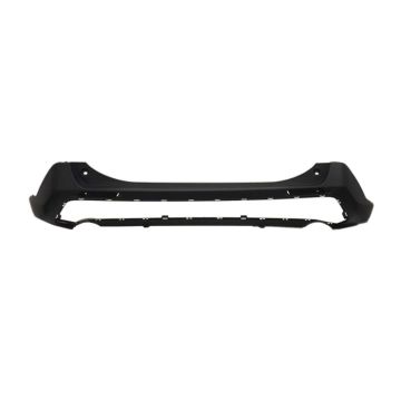 Bumper Cover Rear w/o Parking Sensors Textured CAPA for Toyota RAV4 Adventure Trail TRD Off-Road 2019-2024