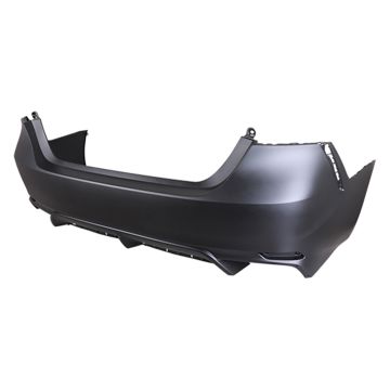 Bumper Cover Rear w/TRD Pkg Primed CAPA for Toyota Camry XSE TRD 2018-2024