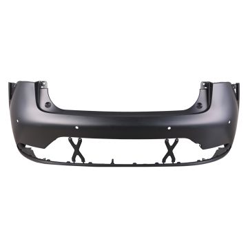 Bumper Cover Rear w/Advanced Parking Primed CAPA for Toyota Prius Prius Prime