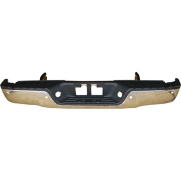 Bumper Assembly Rear w/Parking Assist Chrome for Toyota Tundra 2007-2013