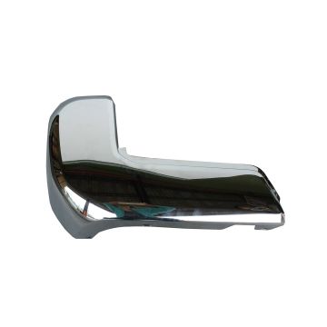 Bumper Extension Rear Left Outer End Cap w/o Parking Assist Chrome for Toyota Tacoma 2016-2023