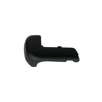 Bumper Extension Rear Left Outer End Cap w/o Parking Assist Black CAPA for Toyota Tacoma 2016-2023