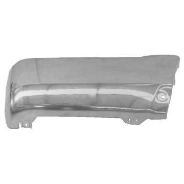 Bumper Extension Rear Right Outer w/o Fender Flares Chrome for Toyota 4Runner Base SR5 1996-2002
