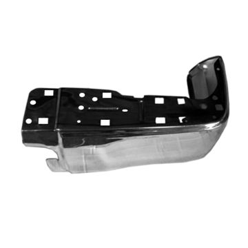 Bumper Extension Rear Right Outer w/o Parking Assist Chrome for Toyota Tundra 2014-2016