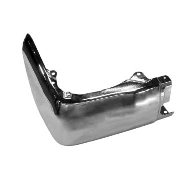 Bumper Extension Rear Right Outer w/o Parking Assist Chrome CAPA for Toyota Tundra 2014-2016
