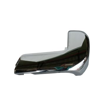 Bumper Extension Rear Right Outer End Cap w/o Parking Assist Chrome for Toyota Tacoma 2016-2023
