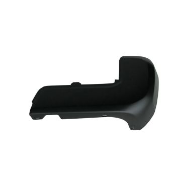 Bumper Extension Rear Right Outer End Cap w/o Parking Assist Black for Toyota Tacoma 2016-2023