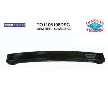 Bumper Cover Reinforcement Rear CAPA for Toyota Corolla 2009-2013