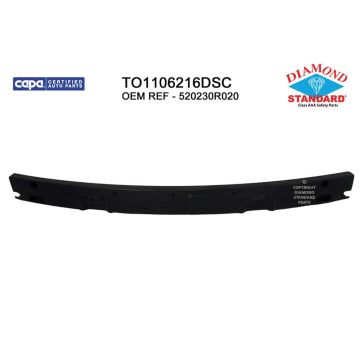 Bumper Cover Reinforcement Rear CAPA for Toyota RAV4 2013-2018