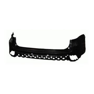 Bumper Cover Rear Upper w/o Rear Object Sensors Primed for Toyota Highlander Limited LE XLE LE Plus Hybrid Limited Hybrid LE Hybrid XLE SE Limited Platinum Hybrid Limited Platinum 2014-2019