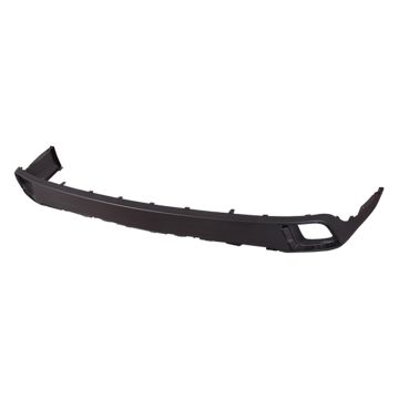 Bumper Cover Rear Lower w/Chrome Trim Textured for Toyota Highlander Limited SE LE XLE LE Plus Hybrid Limited Hybrid LE Hybrid XLE Limited Platinum Hybrid Limited Platinum 2017-2019