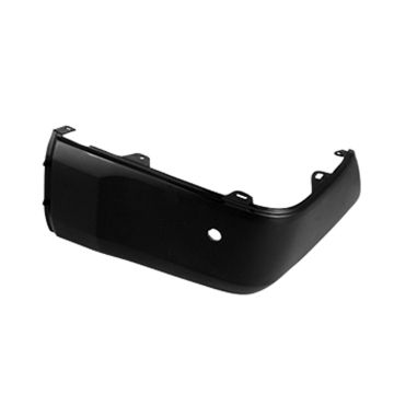 Bumper Cover Rear Left Plastic Bumper Extension Cover w/Towing Pkg w/Parking Assist Primed CAPA for Toyota Tundra 2014-2016