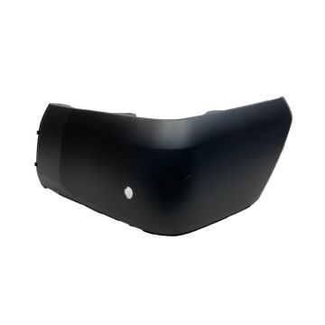 Bumper Cover Rear Left Plastic Bumper Extension Cover w/Towing Pkg w/Parking Assist Primed CAPA for Toyota Tundra 2014-2016