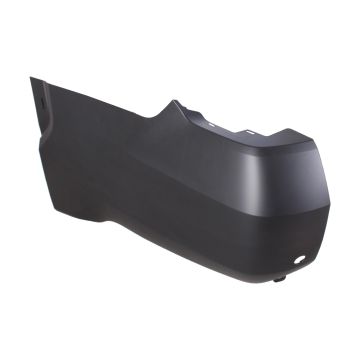 Bumper Cover Rear Left w/Wheel Opening Mouldings w/Parking Sensors Primed CAPA for Toyota Tundra 2022-2024