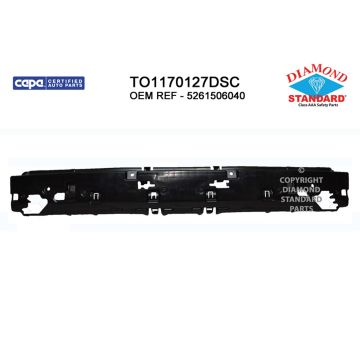 Bumper Impact Absorber Rear CAPA for Toyota Camry 2007-2011