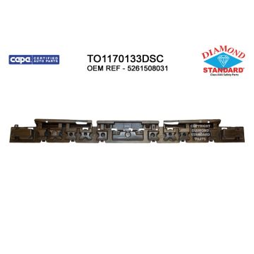 Bumper Impact Absorber Rear CAPA for Toyota Sienna Limited Base LE XLE 2011-2020