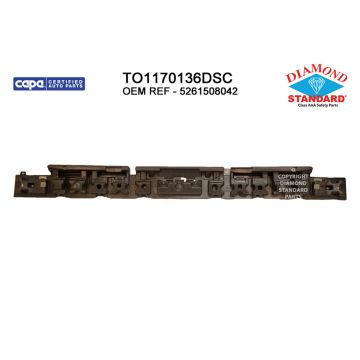 Bumper Impact Absorber Rear CAPA for Toyota Sienna SE 2011-2020
