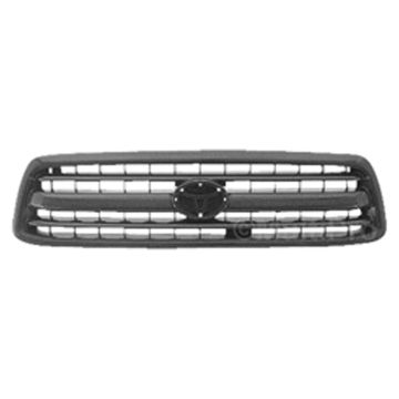 Grille Assembly Primed for Toyota Tundra 2000-2002