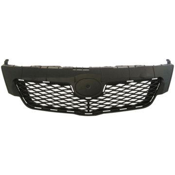 Grille Assembly Painted Black Japan Built CAPA for Toyota Corolla 2009-2010