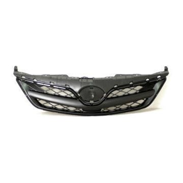 Grille Assembly Black Sand Pearl (Code 209) Canada Built for Toyota Corolla 2011-2013