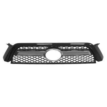 Grille Assembly w/Chrome Trim Black (Code 202) for Toyota 4Runner 2010-2013