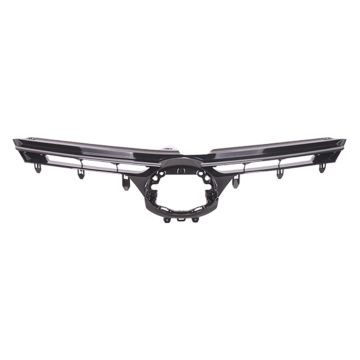 Grille Assembly Silver CAPA for Toyota Corolla L LE LE Eco XLE CE 2017-2018