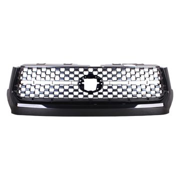 Grille Assembly Billet Type w/o Chrome Surround Attitude Black (Code 218) CAPA for Toyota Tundra 2018-2021