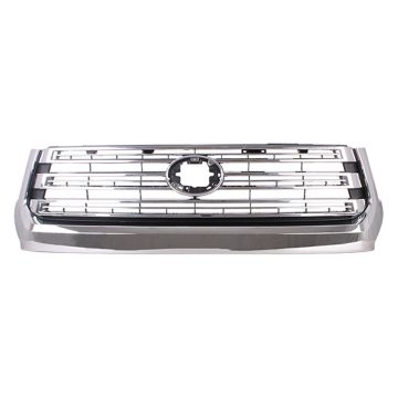 Grille Assembly Billet Type w/Chrome Surround Chrome CAPA for Toyota Tundra 2018-2021