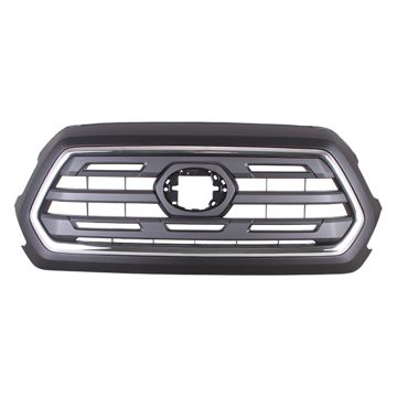 Grille Assembly Emblem Grille Type CAPA for Toyota Tacoma SR5 2018-2019