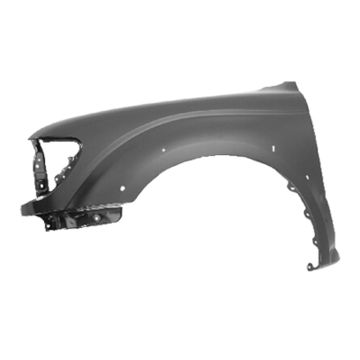 Fender Front Left w/Wheel Opening Flare w/Bracket CAPA for Toyota Tacoma 2001-2004