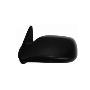 Door Mirror Assembly Left Manual Remote Base Black for Toyota Tacoma 2001-2004