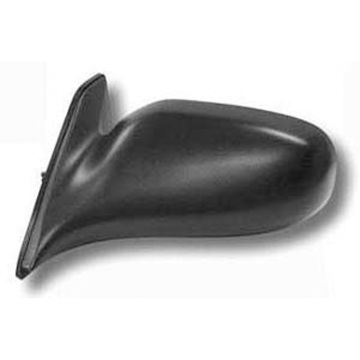 Door Mirror Assembly Left Manual Non-Folding Matte Black for Toyota Tercel Sedan 1991-1994