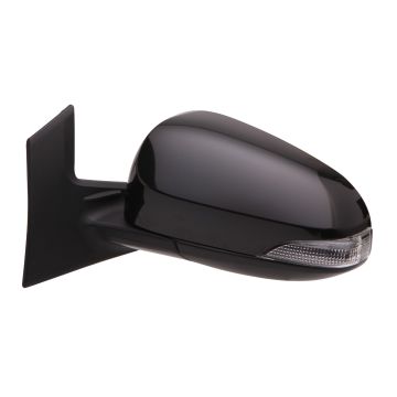 Door Mirror Assembly Left Power Non-Heated w/Cover for Toyota Prius C 2012-2019