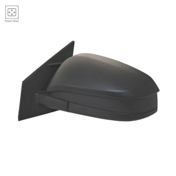 Door Mirror Assembly Left Power w/o Signal Lamp To 10-14 Textured North America/Japan Built for Toyota RAV4 2013-2015