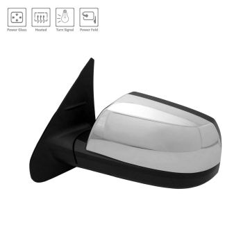Door Mirror Assembly Left w/o Memory for Toyota Sequoia Limited 2014-2017