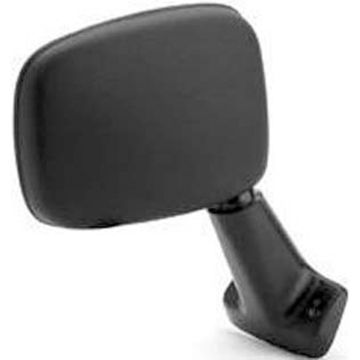 Door Mirror Assembly Right Door Mount Foldaway Black for Toyota Pickup 1984-1986