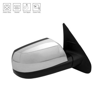 Door Mirror Assembly Right w/o Memory for Toyota Sequoia Limited 2014-2017