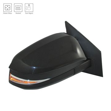 Door Mirror Assembly Right w/Signal Lamp w/o BLIS North America Built for Toyota RAV4 Limited LE XLE 2016-2018