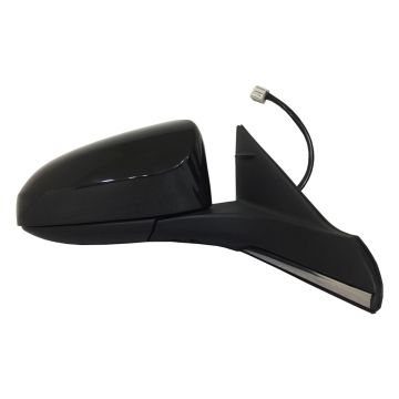 Door Mirror Assembly Right w/Blind Spot Detection w/Glass & Cover for Toyota Camry Hybrid LE Hybrid XLE Hybrid SE 2016-2017