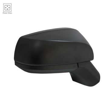 Door Mirror Assembly Right w/o Side View Camera w/o Blind Spot Detection w/Cover Textured for Toyota RAV4 2019-2021