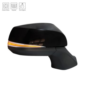 Door Mirror Assembly Right w/o Side View Camera w/o Memory w/o BSD w/Cover for Toyota Highlander 2020-2023