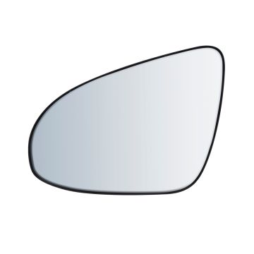 Door Mirror Glass Left Heated Flat for Toyota Camry 2012-2014
