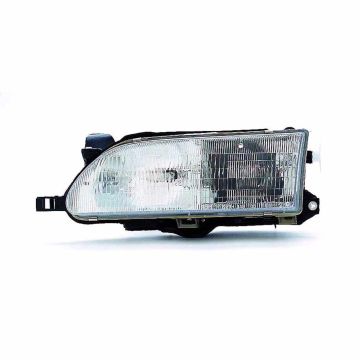 Headlight Assembly Composite Left CAPA for Toyota Corolla 1993-1997