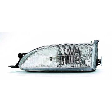 Headlight Assembly Composite Left USA Built for Toyota Camry 1995-1996